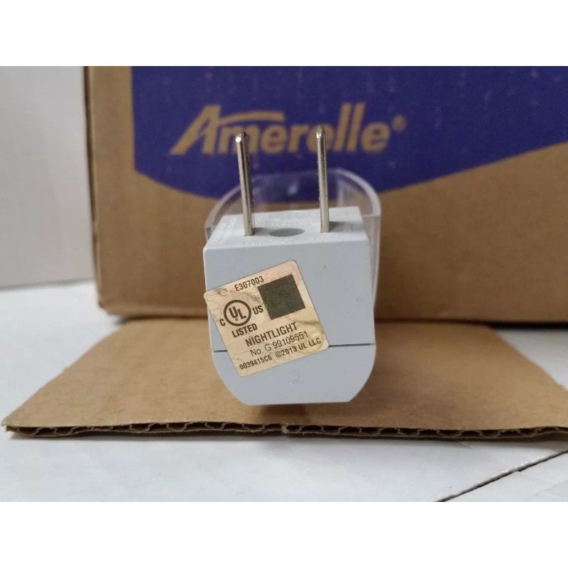 Amerelle Classic Faceted Night Light Clear 4-Pack On Dusk/Off Dawn