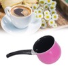 Mini Milk Pot Anti Sticky Single Handle Easy to Clean