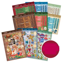 Hunkydory Crafts Christmas Crafty Crates Concept Card Kit