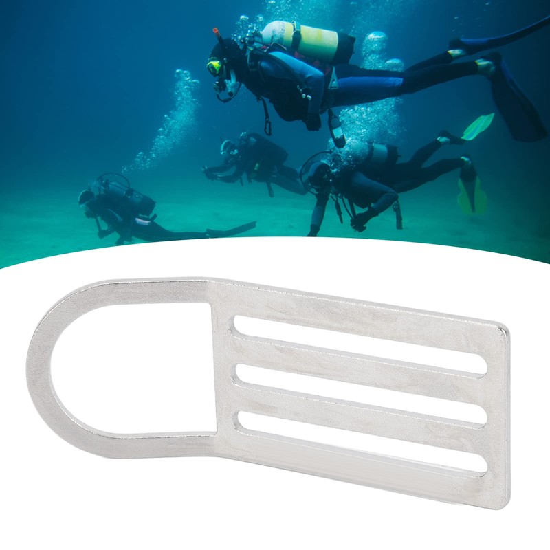 Weight Belt D-Ring, Stainless Steel Dive Weight Belt Keeper Stopper