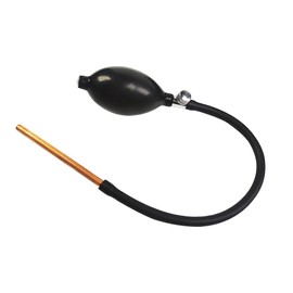 17.7 by 1.6 inch Sugar Blowing Pump, Sugar Art Tool for Blown Sugar Work, Isomalt Blower