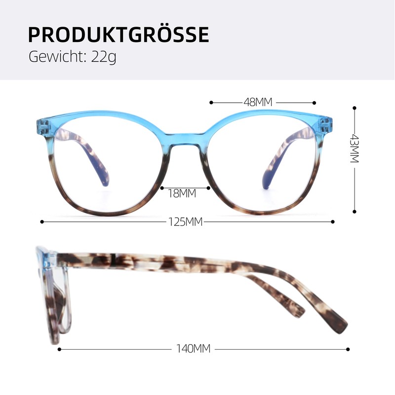 ZENOTTIC Blue Light Filter Glasses for Men and Women Computer