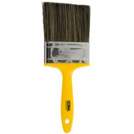 Coral 32500 Endurance Masonry Brush for Walls, Brick, Cement, Pebbledash 4"