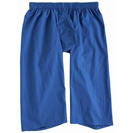 MSPEC Suteteko - Boxers largos para hombre, entrepierna 3D, transpirables/cómodos, MS-9, Azul mayólica, Medium
