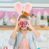 BFSYRR Easter Bunny Ears,Bunny Costume Kids,2 Pcs Easter Bunny Headband