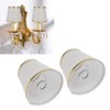 2PCS Fabric Lampshade European Style Lamp Shade for E14 Screw