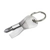 Hillman Metal Silver Screwdriver Set Key Ring