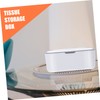 ULTECHNOVO 1pc Capacity Tissue Storage Box Material Tissue Holder for