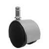 2" Chrome Standard Replacement Office Chair Caster Wheels - Set