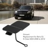 Aqxreight Front Bumper Tow Hook Cover 2048850224 Black Front Bumper