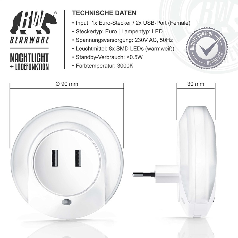 CSL - USB Ladegerät mit 2A - 2-Port Netzteil inkl.