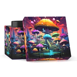 Square Kitchen Helper Spice Grinder 60mm,Yellow Mushroom