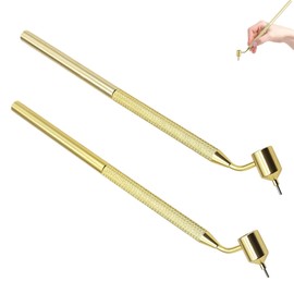 Detailing Fine Line Fluid Paint Pens, Pack of 2 Fluid Writer Pens, 0.5 mm and 0.7 mm Paint Applicator Pen, Portable Drawing Tool, Stone Chip Repair Kit, Car Paint Repair, for Car, Crafts