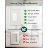 TREEWELL 6-Pack Decorator Outlet Cover Plate, Decorative Switch Plates and