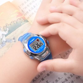 SYNOKE Waterproof Watch for Kid Boy&Girl Multifunction Sport Electronic Digital Watch - Blue