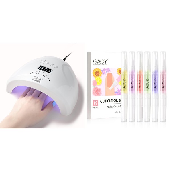 GAOY GAOY Cuticle Oil Pen Set, 6Pcs Manicure & Pedicure