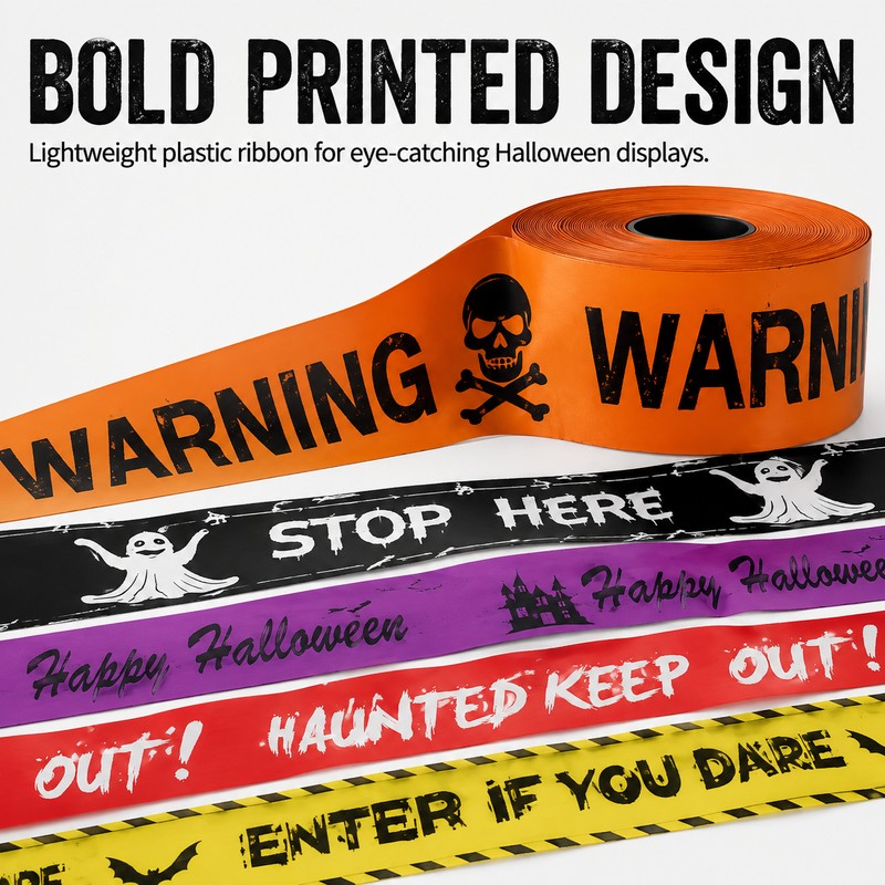 Happy Halloween Outdoor Banner – Pumpkin & Bat Polyester Backdrop