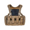 Tasmanian Tiger Trooper Back Plate, beige