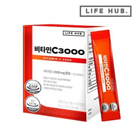 Life Hub (Hyundai Hmall) Life Herb Vitamin C 3000 1 box (3g x 30 packs) 1 month supply / (현대Hmall) 라이프허브 비타민C 3000 1박스(3g x 30포) 1개월분