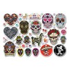 A4 Sticker Sheet Skulls Vinyl Stickers - Mexican Day of