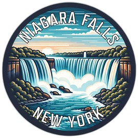 Niagara Falls New York Mementos Souvenir Vinyl Decal Sticker 2-Inch
