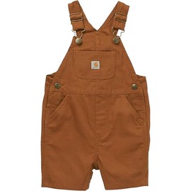 Carhartt Unisex Baby Loose Fit Canvas Shortall, Carhartt Brown