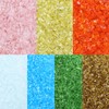 YINBEILIXU Crushed Glass Set of 7,Broken Glass Stones,1-3mm (Multicolor-e)