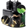 REPTI ZOO Nano Combo Print Tropical Desert Reptile Dual Deep