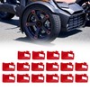 KAKABAS 16PCS Wheel Hub Caps Wheel Accents Kit for Ryker,New