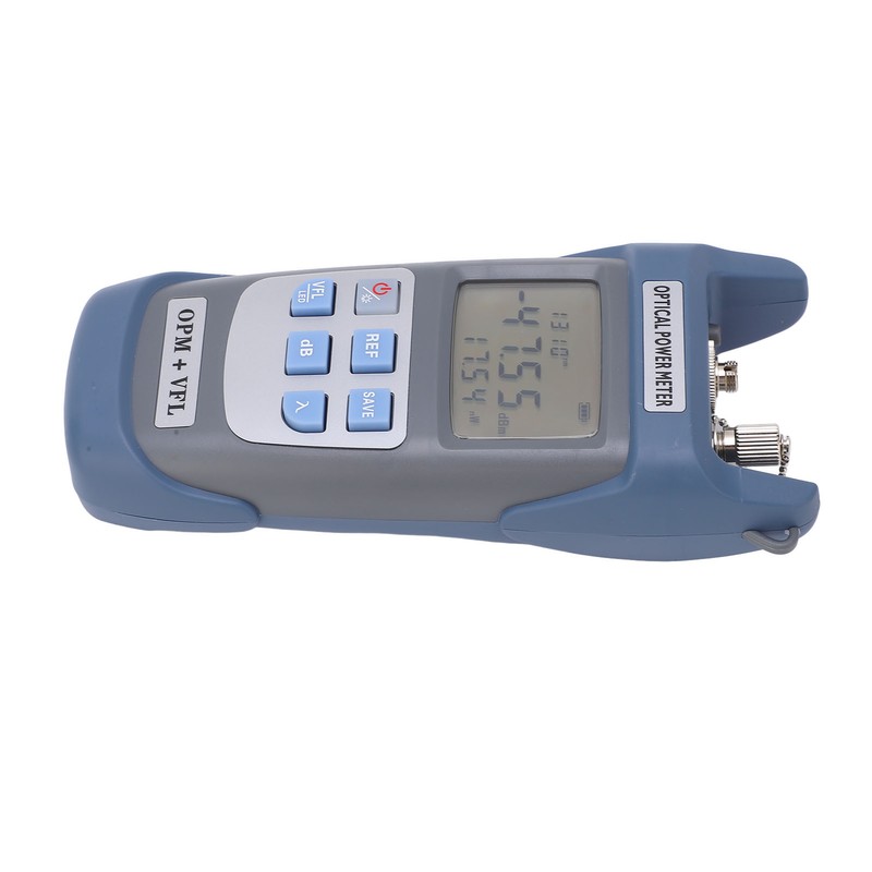 Fiber Optical Power Meter Efficient Accurate Wide Range 1MW 5KM