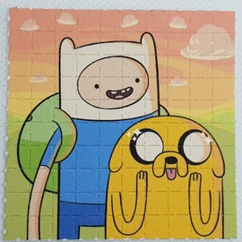Adventure Time Blotter Art Psychedelic Art Gift Acid Art 100 Tab Sheet
