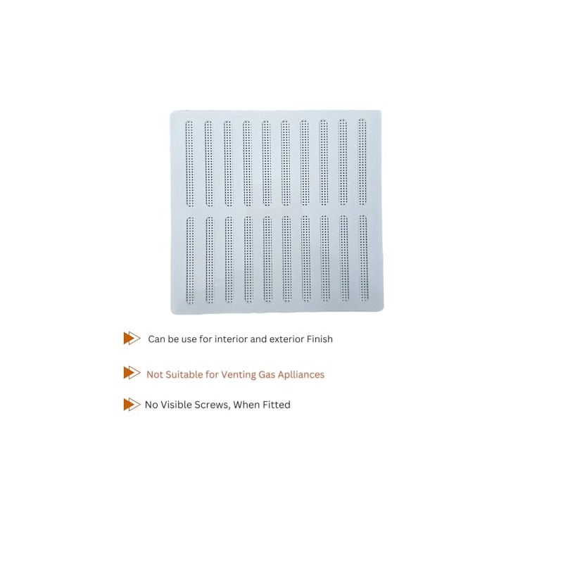 SHMOX 9x9 Inch (229X229mm) Adjustable Air Vent Cover for Effortless