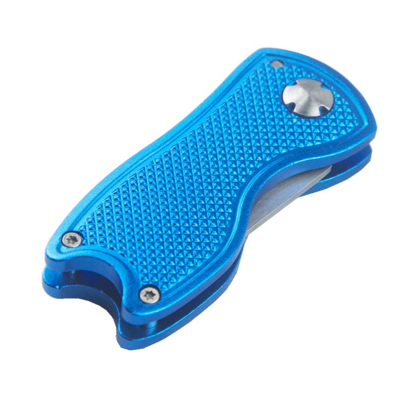 Hauni Stainless Steel Golf Divot Repair Tool Switchblade Foldable Golf