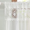 Luxury Sheer Valance Curtains for Living Room Window Valance Bead