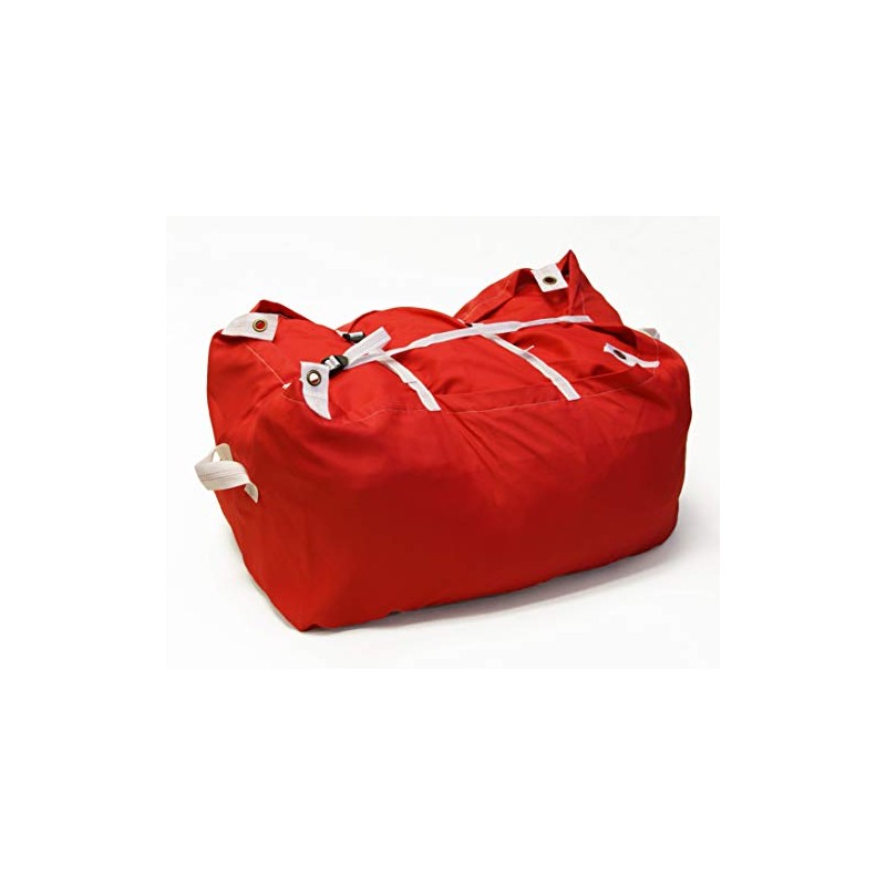 Commercial Linen Laundry Hamper Bag (Red)