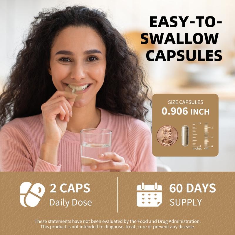 10-in-1 Cortisol Supplements with Magnesium, Ashwagandha, Chamomile, L-Theanine, St. John's