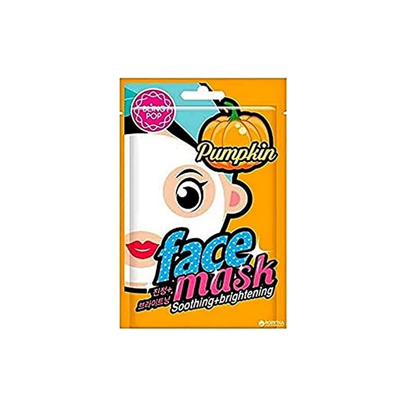 BLING POP MASCARILLA FACIAL RELAJANTE E ILUMINADORA CON CALABAZA