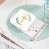 First Holy Communion Napkins, 20Pcs Gold Cross Napkin Communion Napkins