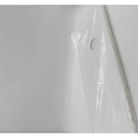 Uline 1000 Uline 6 x 12 Door Knob Clear Hanger Bags 1.5 Mil - Best For Letters/Flyer