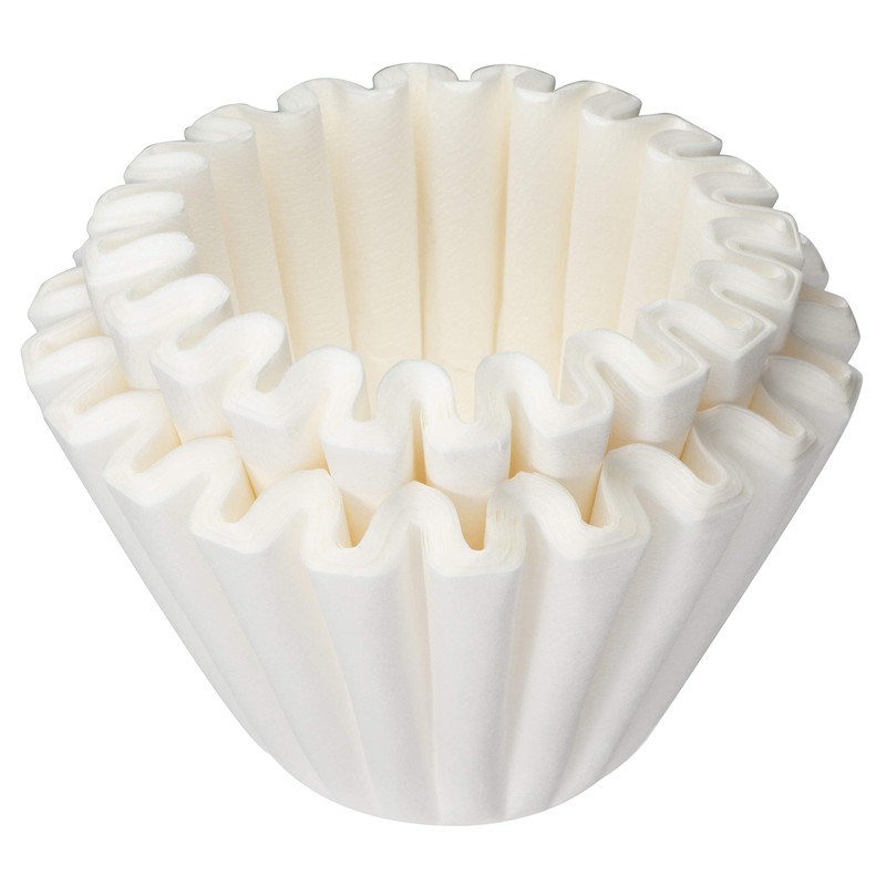 Kalita Wave Series KWF-185#22210 Coffee Filters, White, For 2-4 People,