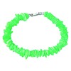 BlueRica Puka Chip Shell Anklet (Solid Color) 10" (Neon Green)
