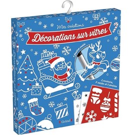 Pochette Décorations Noël sur vitres