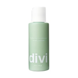 divi Moisturizing Conditioner for Women and Men - Softens, Detangles, and Strengthens Hair - Nourishing Formula for All Hair Types, Including Dry, Frizzy, and Color-Treated Hair - Travel Size, 2 Fl Oz