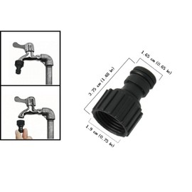 Hose Faucet Adapter, 1/2 inch Threaded Faucet Adapter, Garden Faucet Connector, Outdoor Internal Threaded Faucet Connector for Connecting Garden Hoses and faucets