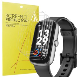 Blueshaweu Screen Protector Compatible with anyloop Fitness Tracker 1.47 Inch B1, HD Clear Flexible TPU Screen Protector [Pack of 6] Compatible with Anyloop B1 Fitness Tracker (Protective Film)