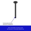 Duravit Universal Shower Arm Ceiling Mount Shower Arm 300 mm