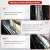 Windshield Post Trim A-Pillar Cover Front Right Passenger Side Compatible