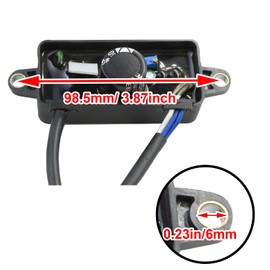 WOTIAN Generator Avr Automatic Voltage Regulator Compatible with Honda Predator Champion Firman DuroMax Generator Parts 3500 4000 watt 2KW 3KW 3.5KW 4KW 30060-Y025110 Homelite 290440011 4375 4650