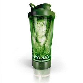 STORMIX - Elektrischer Shaker | Hochwertiger Mixer, cremige Textur | Homogene Zubereitung für Proteine, BCAA | Fassungsvermögen 700 ml | Tritan & ABS, BPA-frei | Geringe Geräuschentwicklung