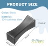 sourcing map 2pcs Chopstick Rest, 304 Stainless Steel Chopsticks Holder